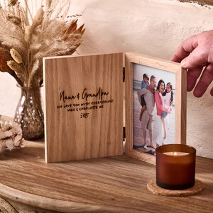 Personalised Grandparents Book Photo Frame - Sundays Daughter