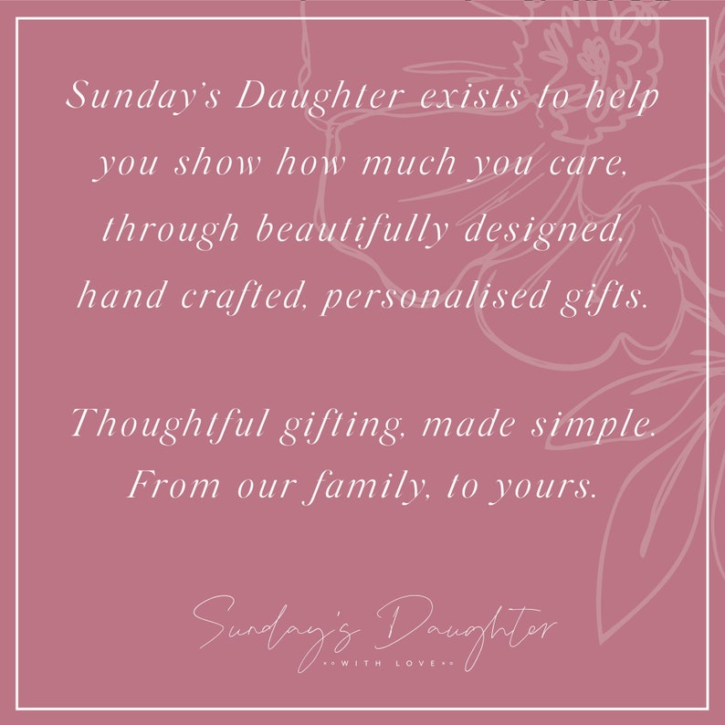 About Us - Sundays Daughter
