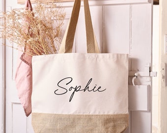 Personalised Name Tote Bag