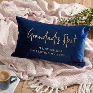 Grandad’s Spot Decorative Cushion