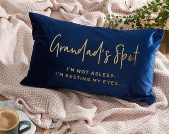 Grandad’s Spot Decorative Cushion