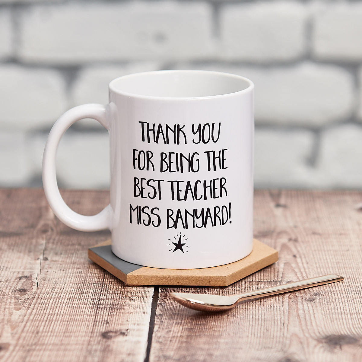 Personnalisée Merci Professeur Mug