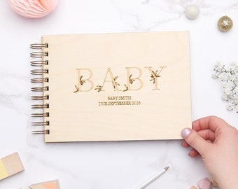 Botanical Baby Shower Guest Book