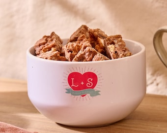 Personalised Couples Valentine's Day Snack Bowl