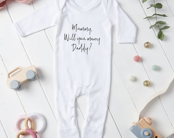 Personalised Proposal Babygrow