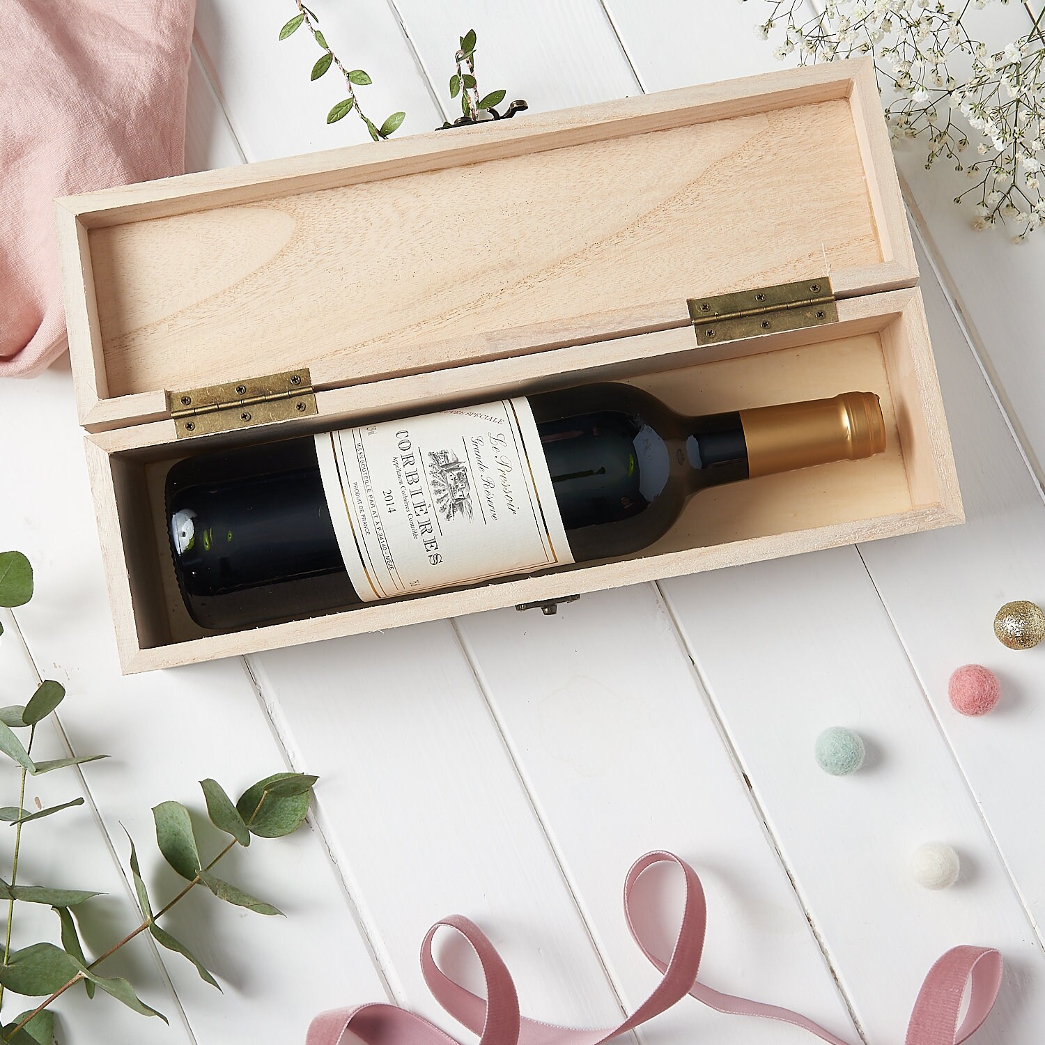 Personalised New Home Wine Box Etsy