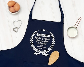 Personalised Best Grandma Apron