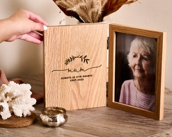 Personalised Remembrance Book Photo Frame