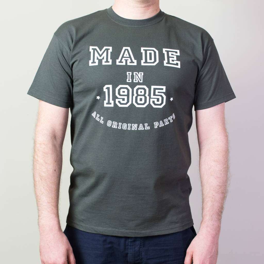 Image of Personalised Made in T Shirt