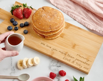 Personalised Pancake Serving Board