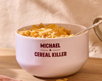Personalised Cereal Snack Bowl