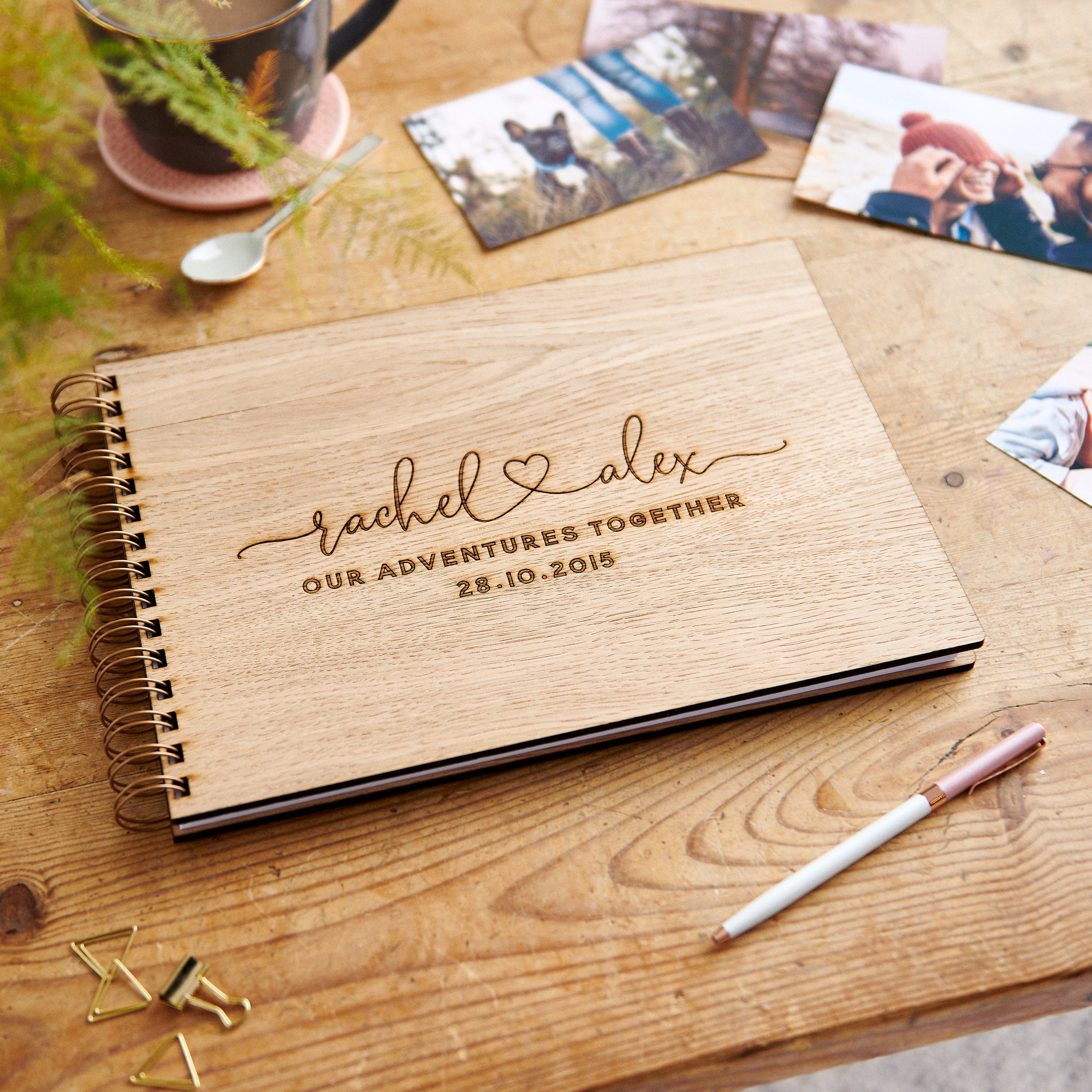 Personalised Couples Scrapbook Etsy UK