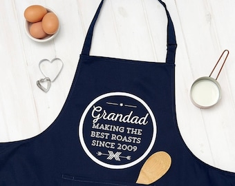 Personalised Grandad The Best Cooking Apron