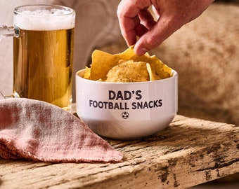 Personalised Dad's Snack Bowl