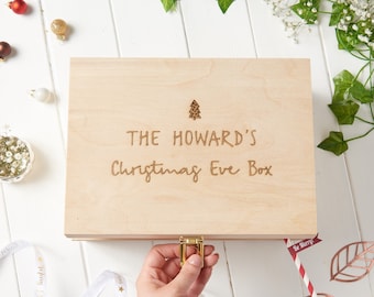 Personalised Family Christmas Eve Box