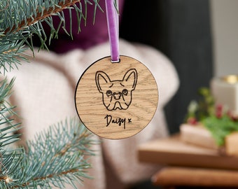 Personalised Dog Christmas Decoration