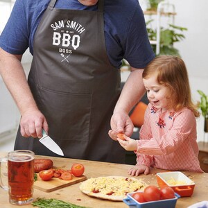 Personalised Bbq Boss Apron - Sundays Daughter