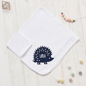 Manta de bebé de animales personalizada