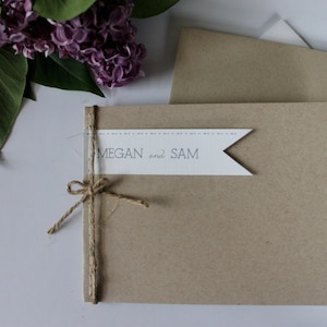 Rustic Wedding Invitation