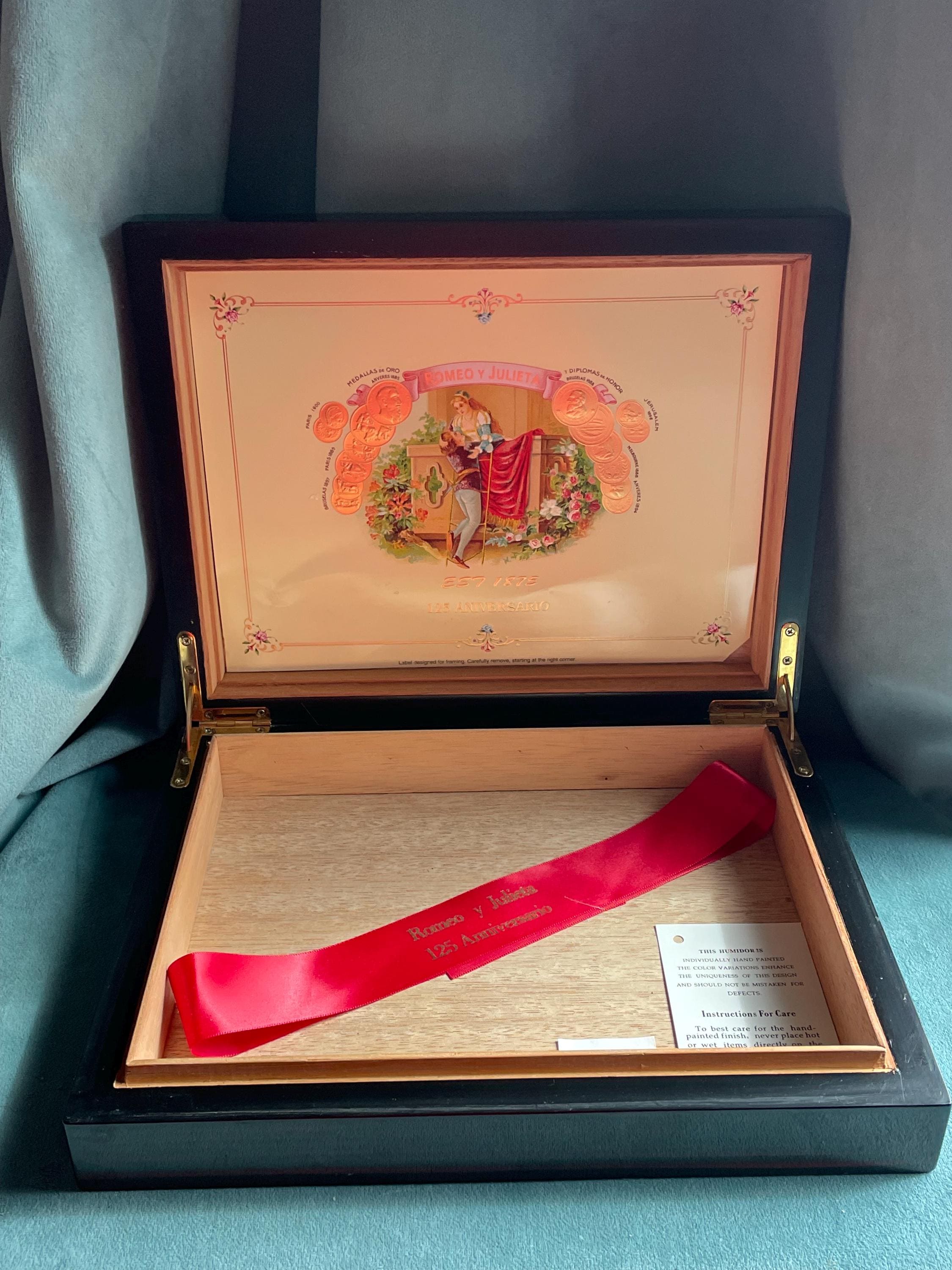 Vintage Romeo and Juliet 125th Anniversary Collectible Lacquered