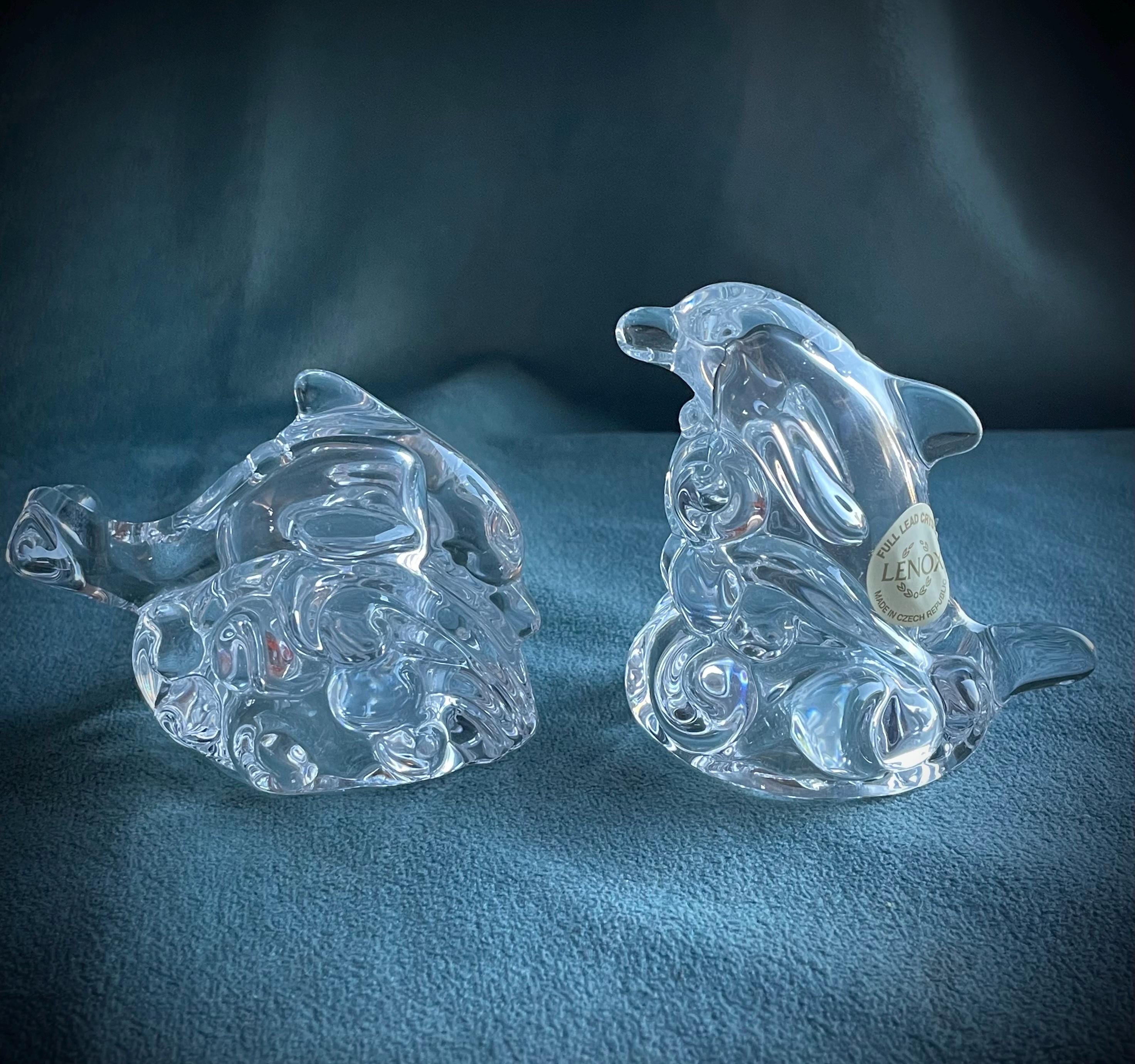 Lenox Crystal Dolphin - Etsy