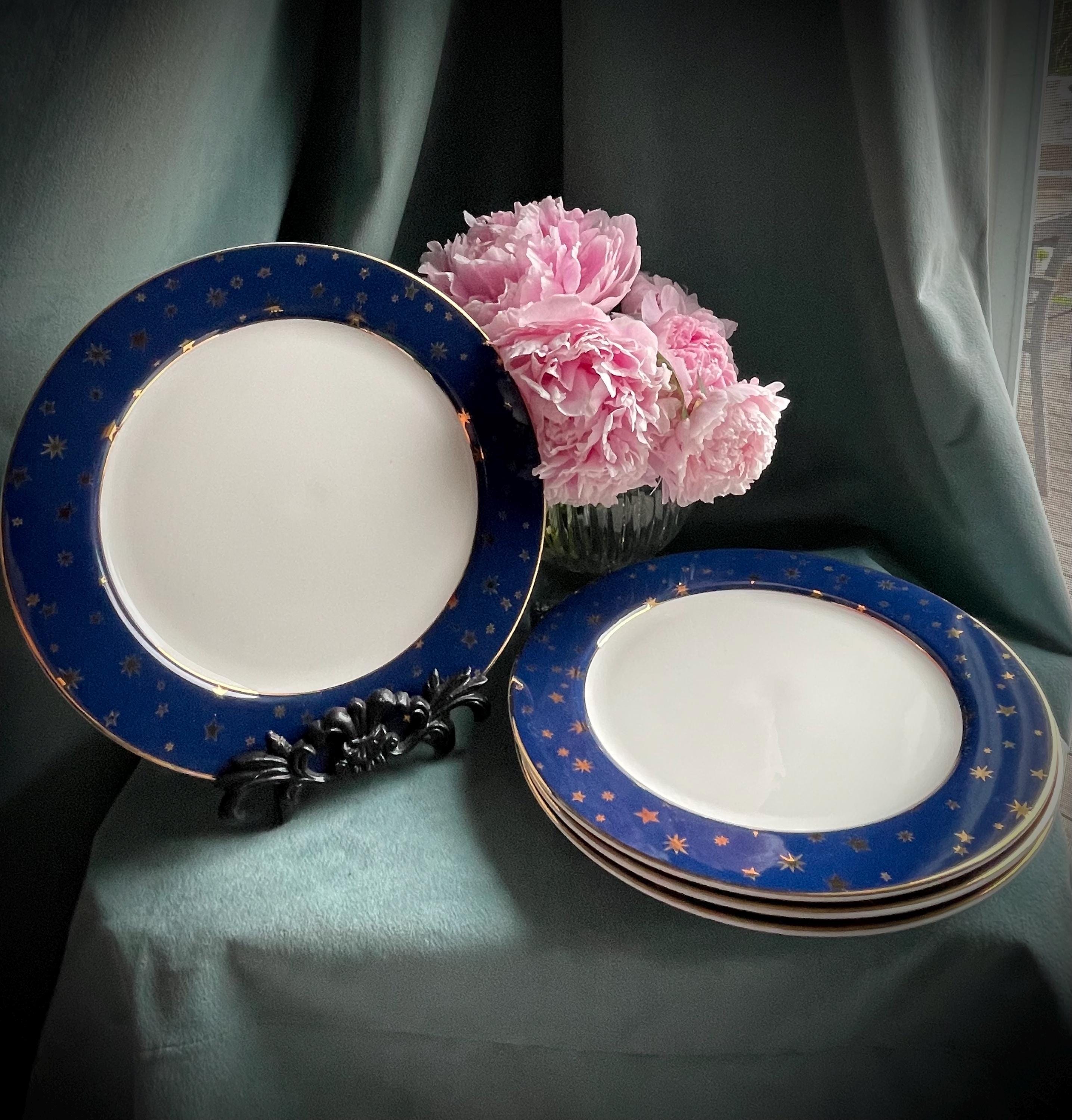 Grand Plat Galaxy Par Varm – Céramique Bleue Fait Main En Italie