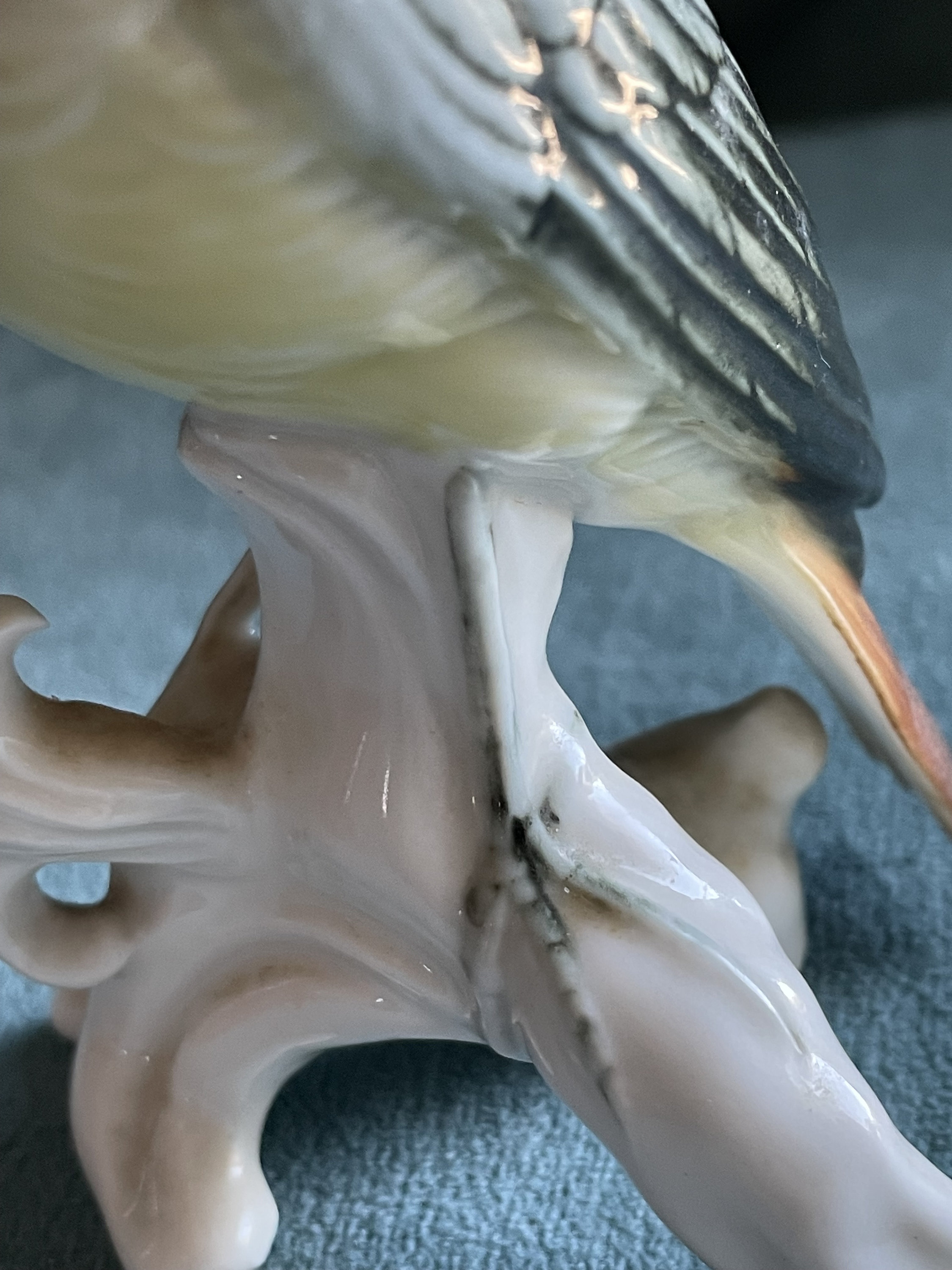 Vintage Karl Ens Porcelain Bird on a Branch Figurine Germany - Etsy