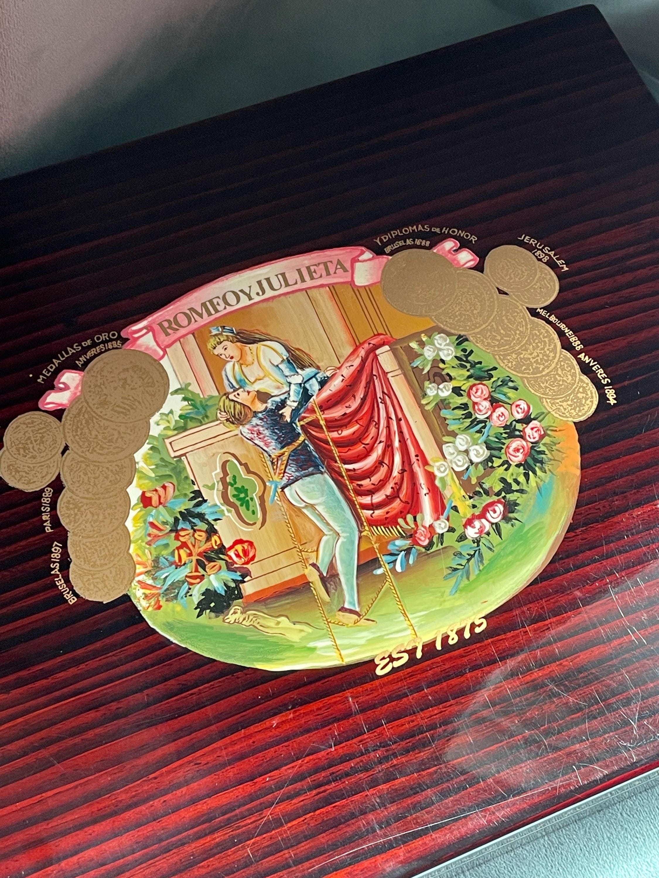 Vintage Romeo and Juliet 125th Anniversary Collectible Lacquered