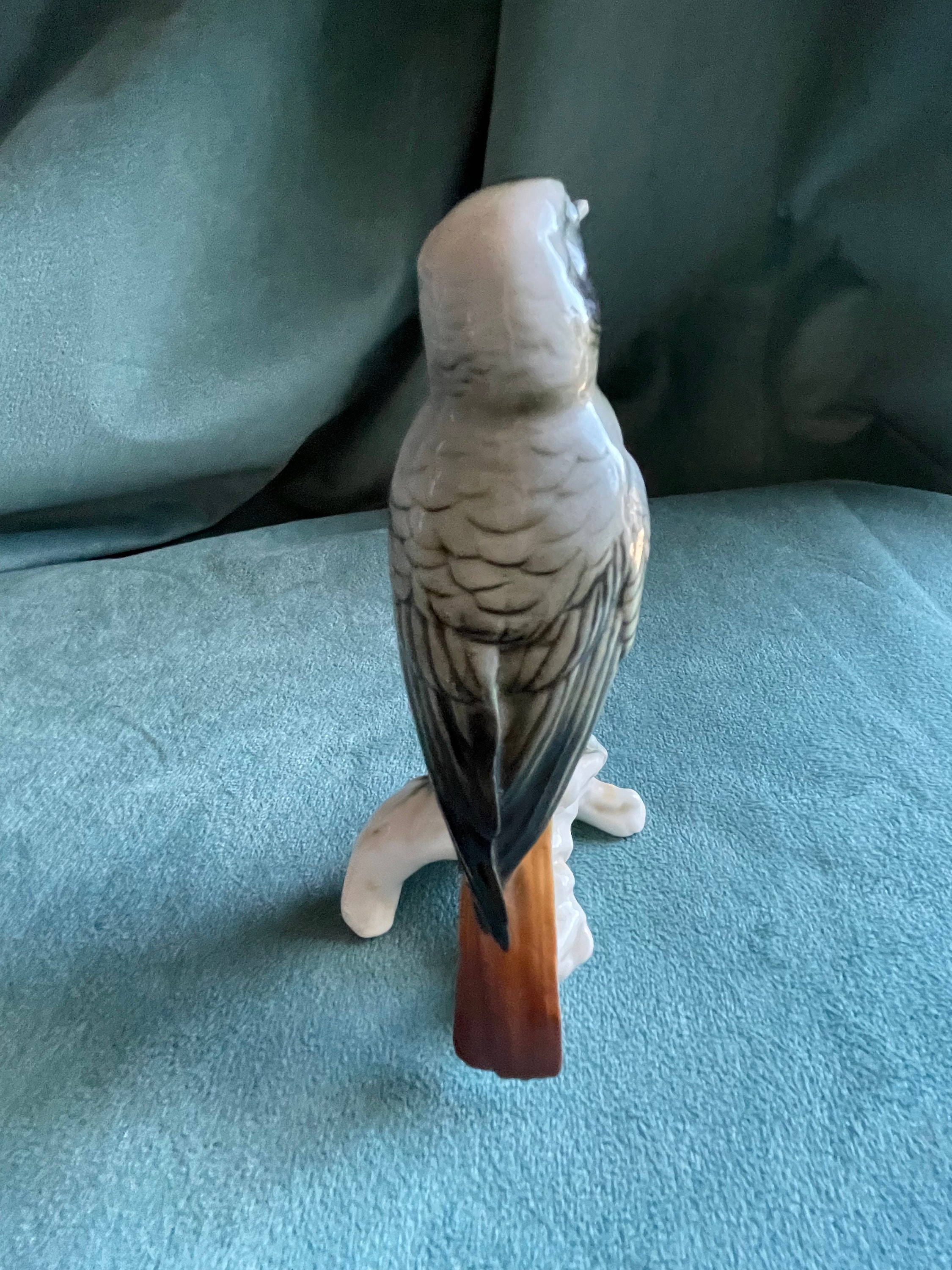 Vintage Karl Ens Porcelain Bird on a Branch Figurine Germany - Etsy