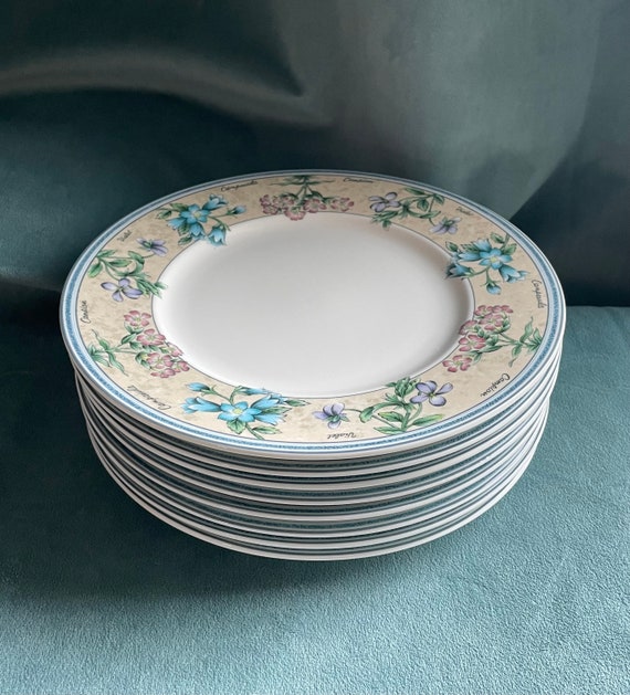 Vintage Mikasa Parisian Garden Fine China Appetizer, Salad or