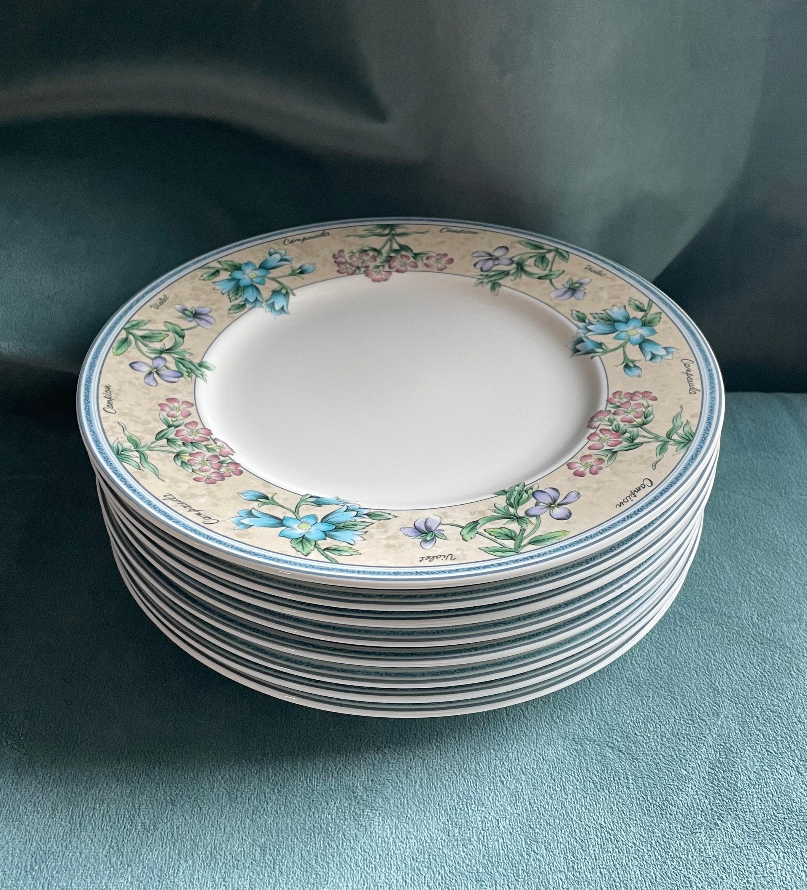 Vintage Mikasa Parisian Garden Fine China Appetizer, Salad or