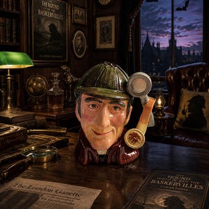 Royal Doulton Sherlock Holmes - Etsy