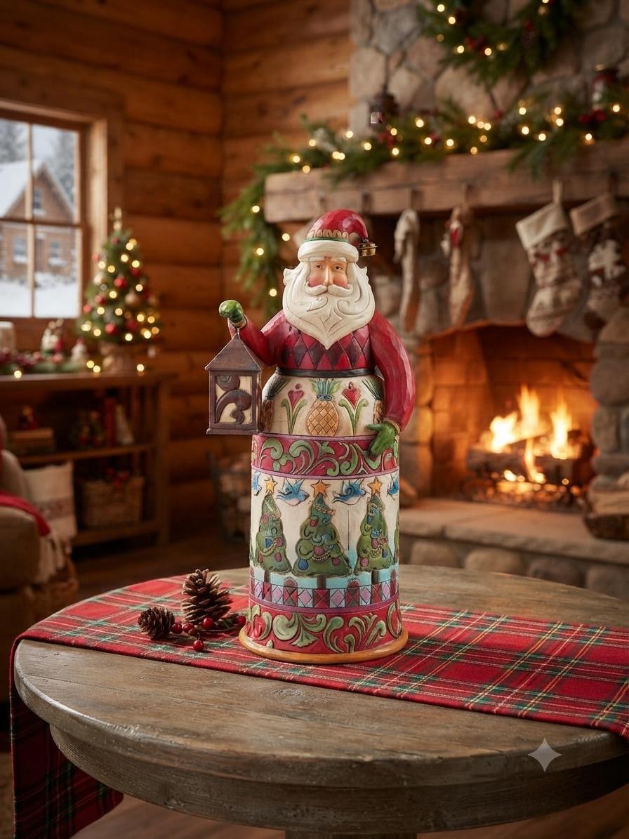 Jim Shore Santa - Etsy