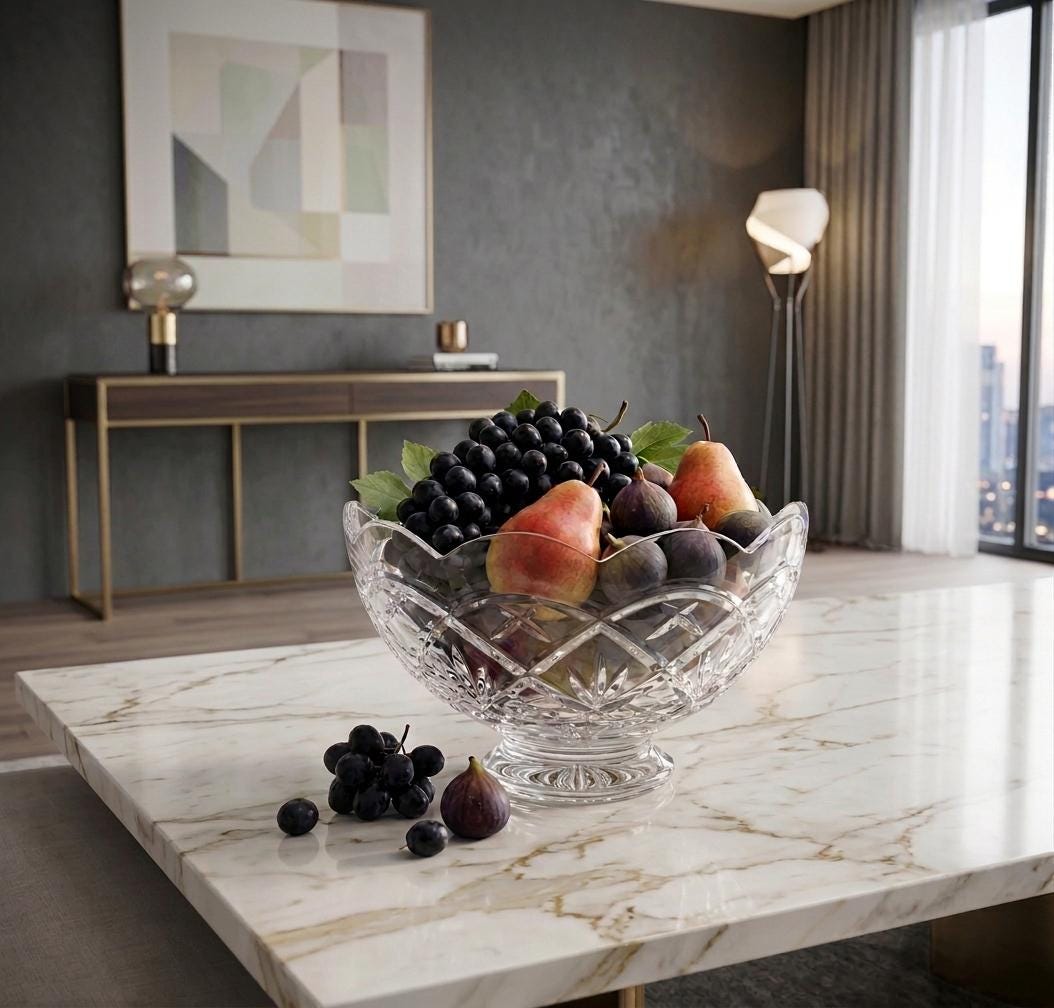 Waterford Crystal Centerpiece Bowl - Etsy