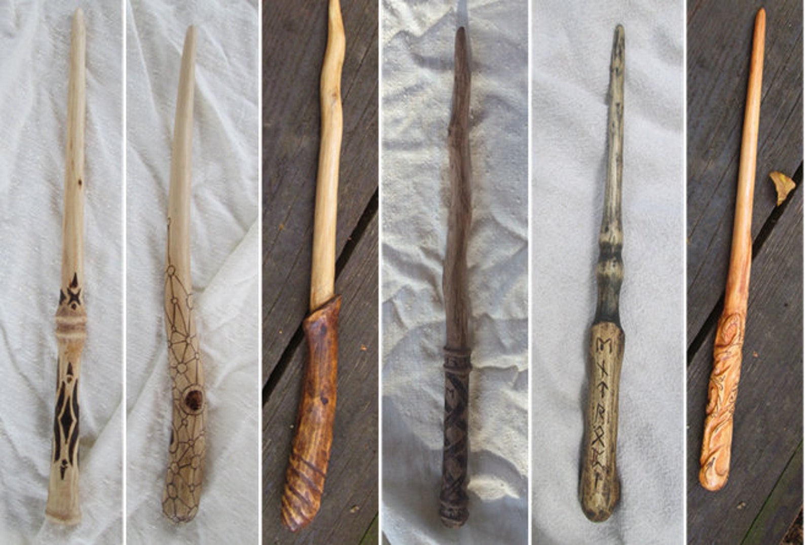 CUSTOM WAND Made to Your Design. Personalized Wood and Core. Etsy