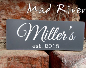 Up to 10" x 5" Outdoor Material Laser Engraved and Cut UV Plastic, Text Only.Personalized