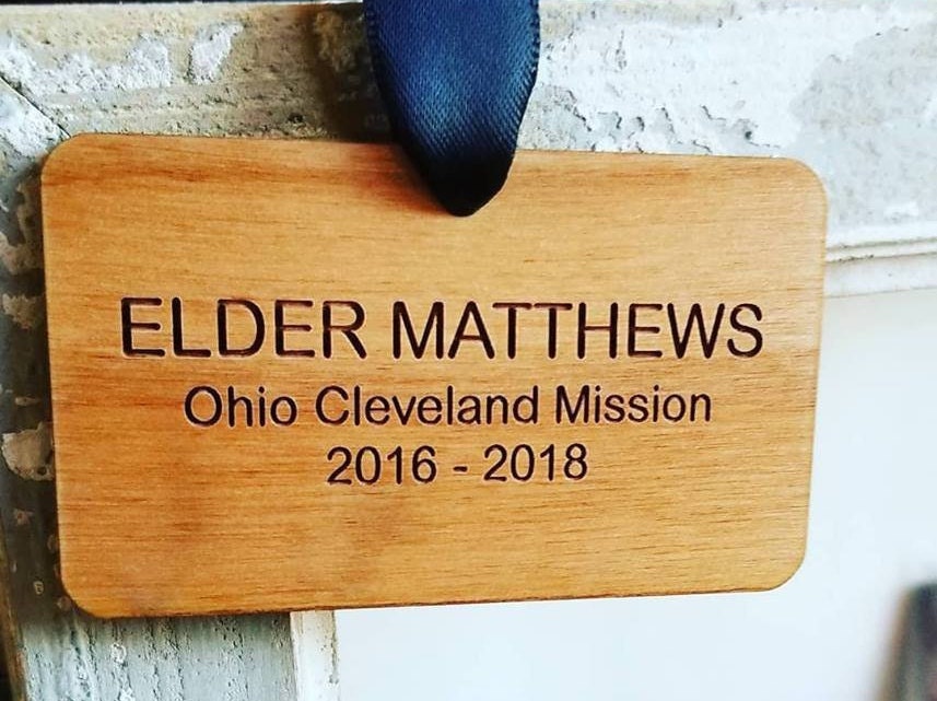 lds missionary name tag christmas ornament or mtag etsy australia