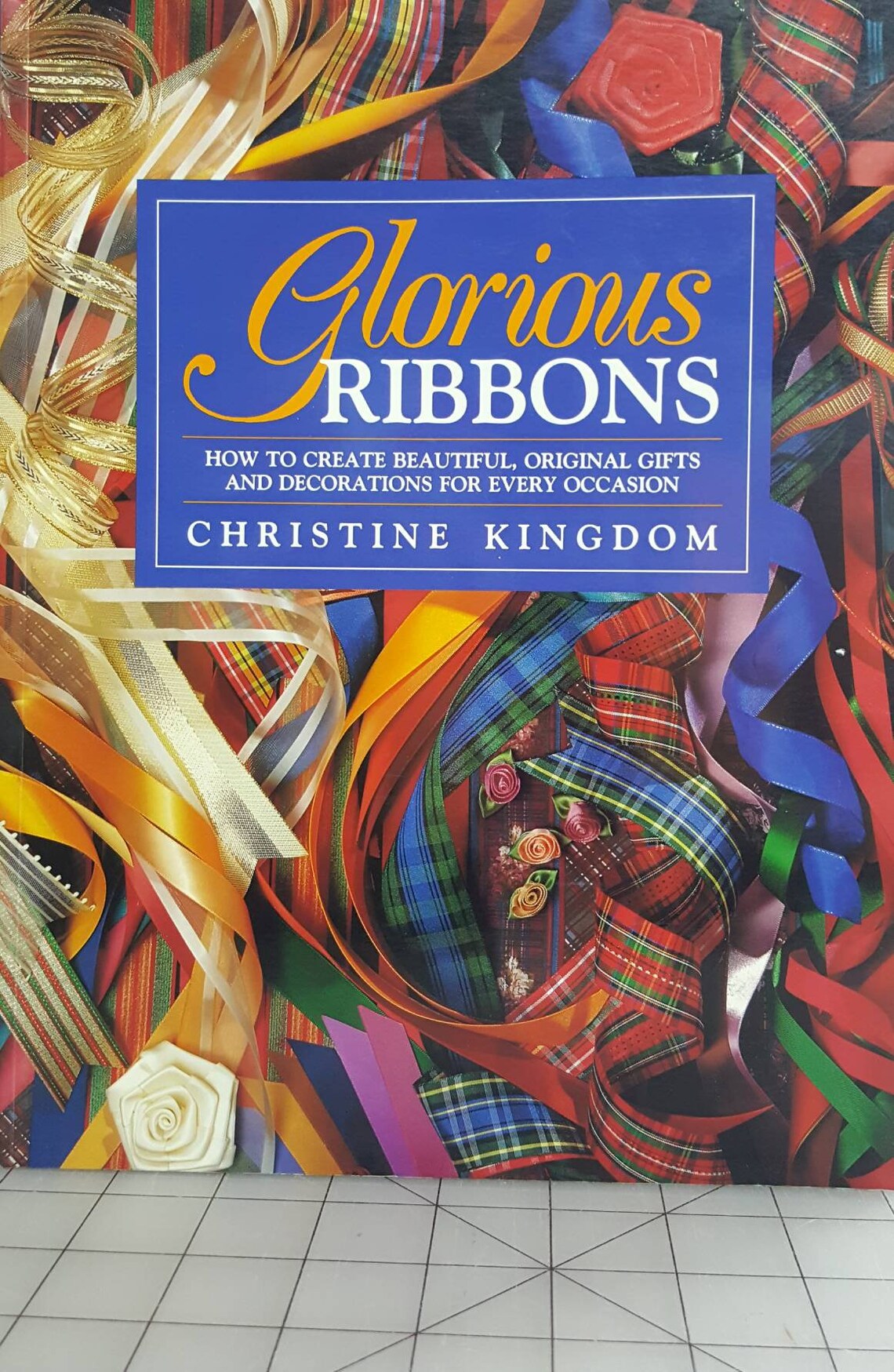 Glorious Ribbons Soft Cover Book. Soft Cover. 1993 by Etsy