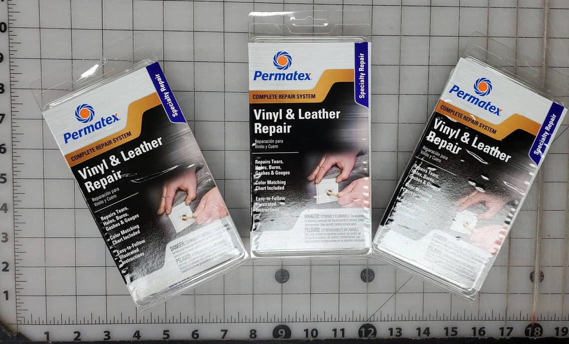 Permatex 80902. Vinyl & Leather Repair kit. Repairs tears Etsy