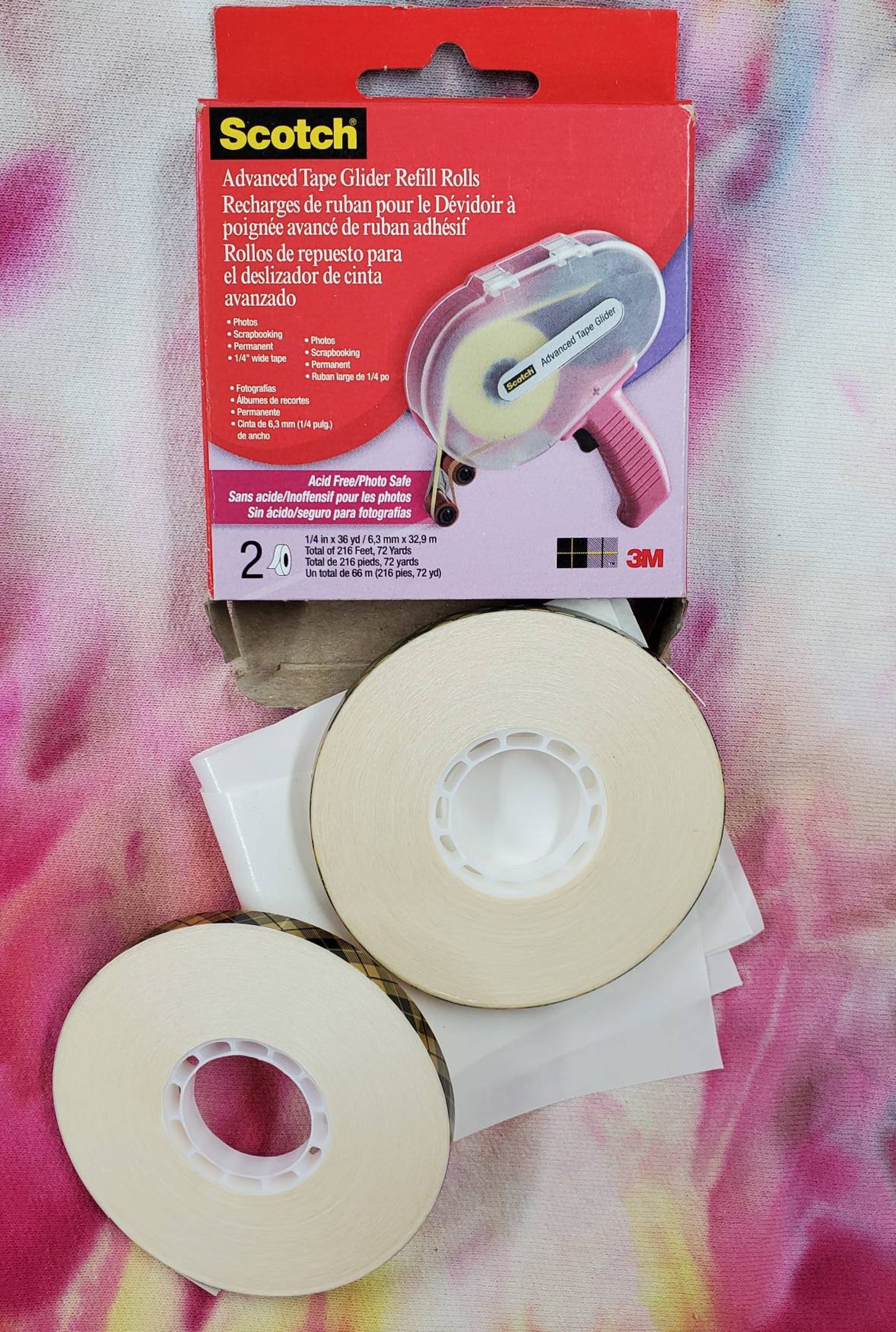 Scotch advanced tape glider gun dispenser and 2 new acid free Etsy