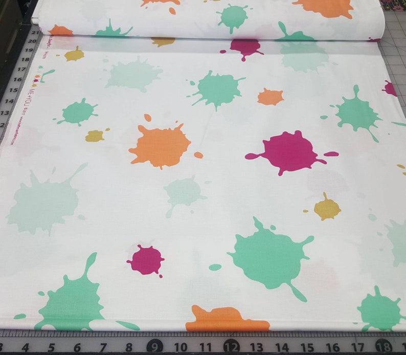 Hoffman Splat Paint Splatter 100 Cotton Quilting Fabric. Etsy