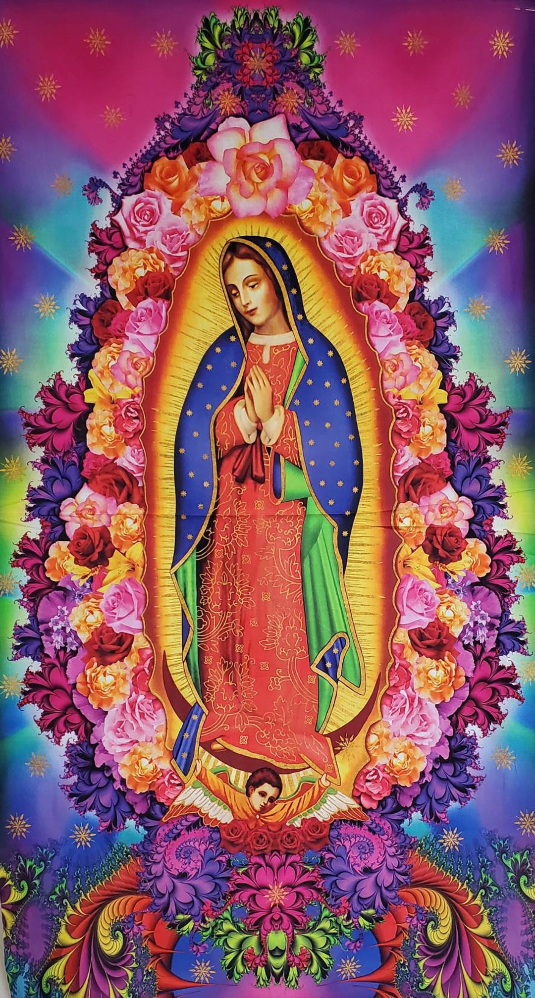 Religious Virgin Virgen De Guadalupe Our Lady of Guadalupe. - Etsy