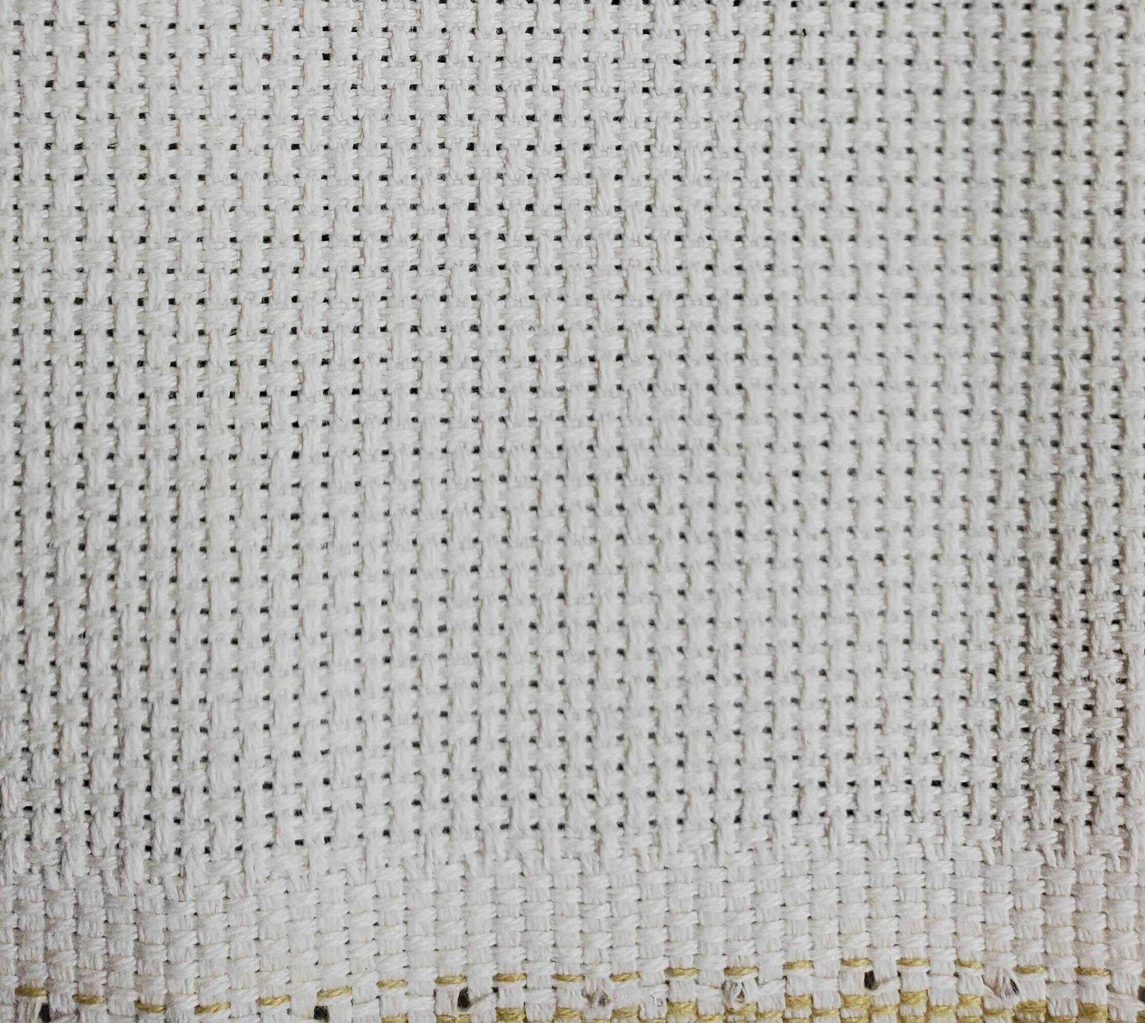 14 Count Aida cloth in cream creamy pale yellow. 23.5 x Etsy