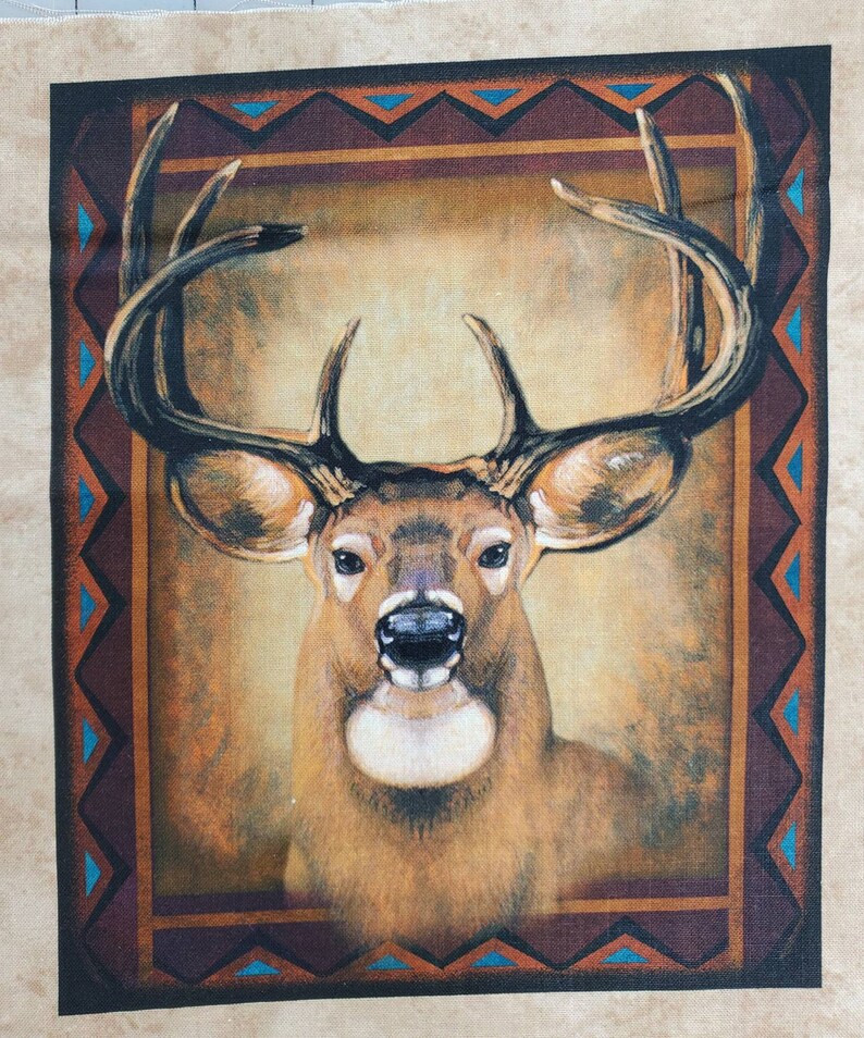 100 cotton Quilting fabric stunning American wild wildlife Etsy