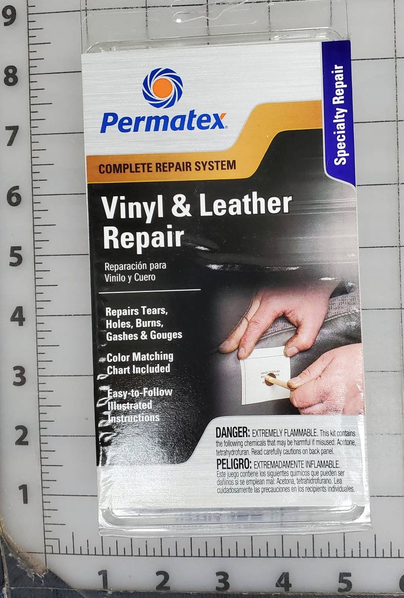 Permatex 80902. Vinyl & Leather Repair kit. Repairs tears Etsy