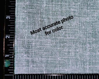 Shades of grey gray woven look, background blender. quilting fabric 100% cotton.   Priced by 1/2 yard, cut on order