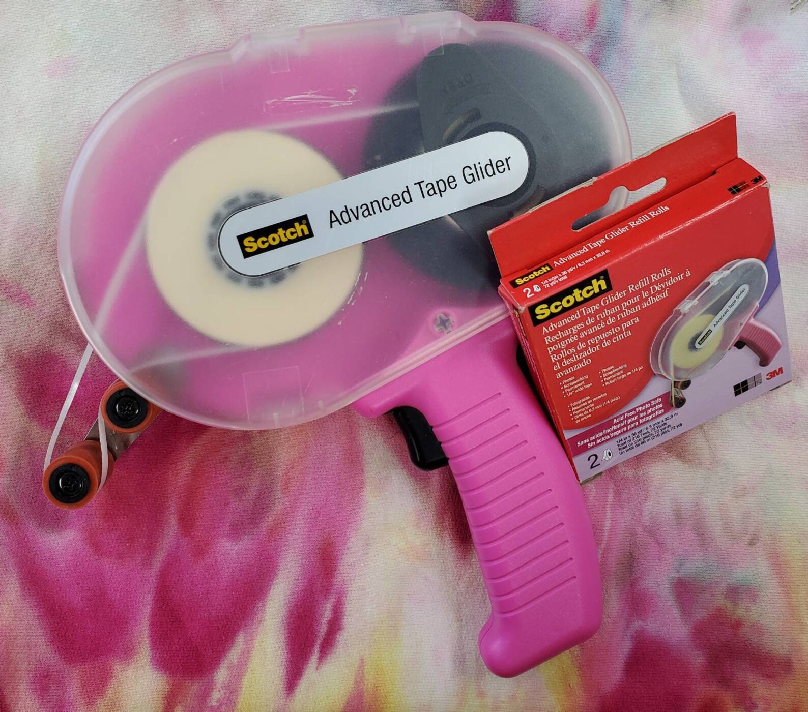 Scotch advanced tape glider gun dispenser and 2 new acid free Etsy