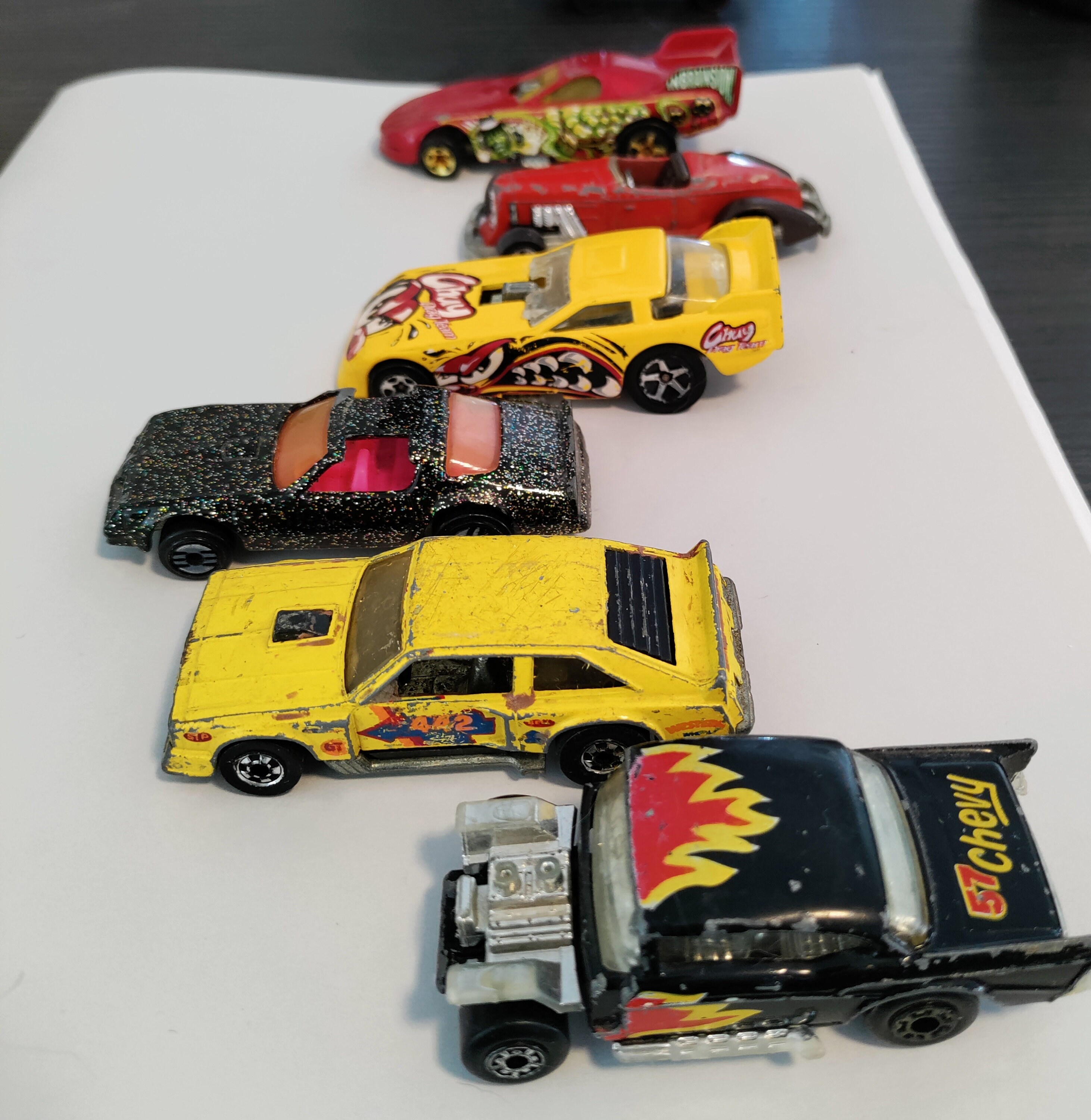 Hot Wheels 1977 Lickety Six – Fabriqué En France – Collectionneur – État Très Correct Avec Petits Défauts