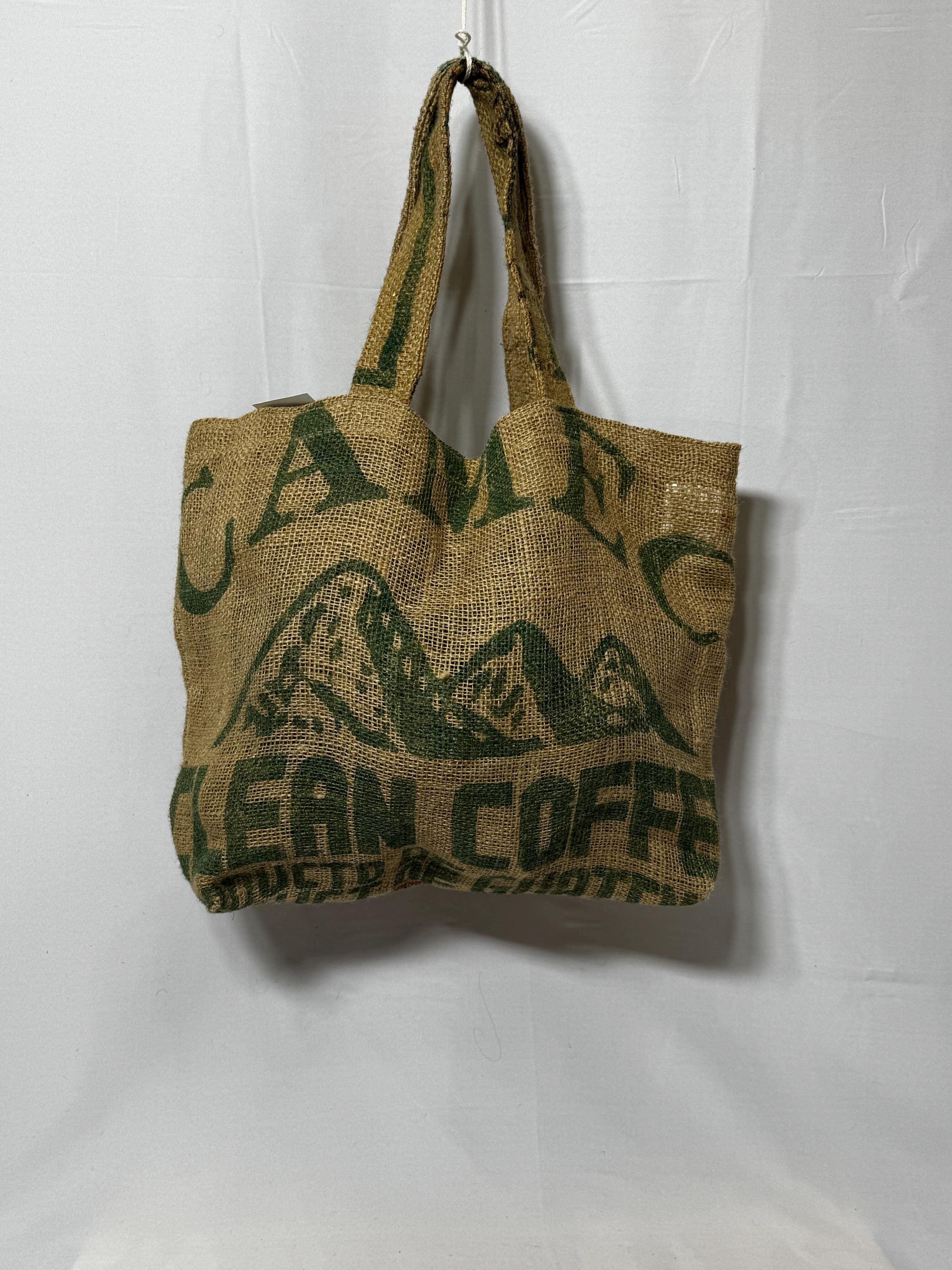 Borsa Shopper Borse Fatte Con Sacchi Del CaffÃ¨ Borsa In Tela