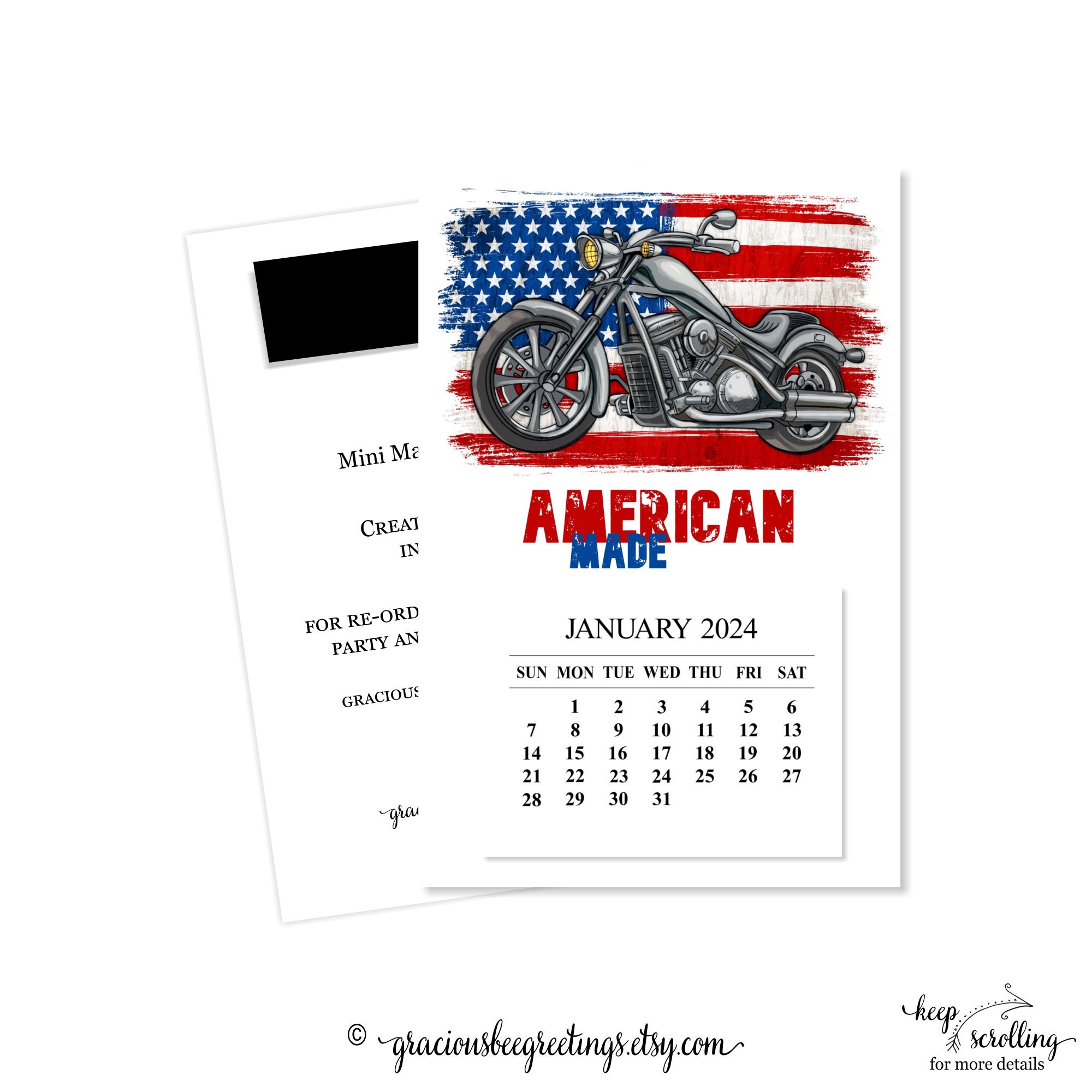 Harley Calendar - Etsy